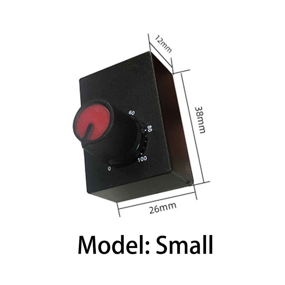 Mini DC 0-10V 1-10V manopola Dimmer 0-100% scala potenziometro elettronico per LED dimmerabile coltiva luci Driver di alimentazione