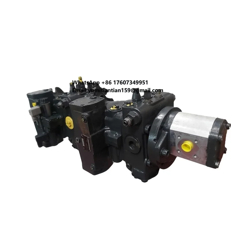 Bomba Hidráulica Tándem 2056158 A4VG71DGDT1/32L - XSF10K021E-S 2056152 A4VG71DA2DT2/32L-NZF13K071EH- para Construcción BOMAG BC772