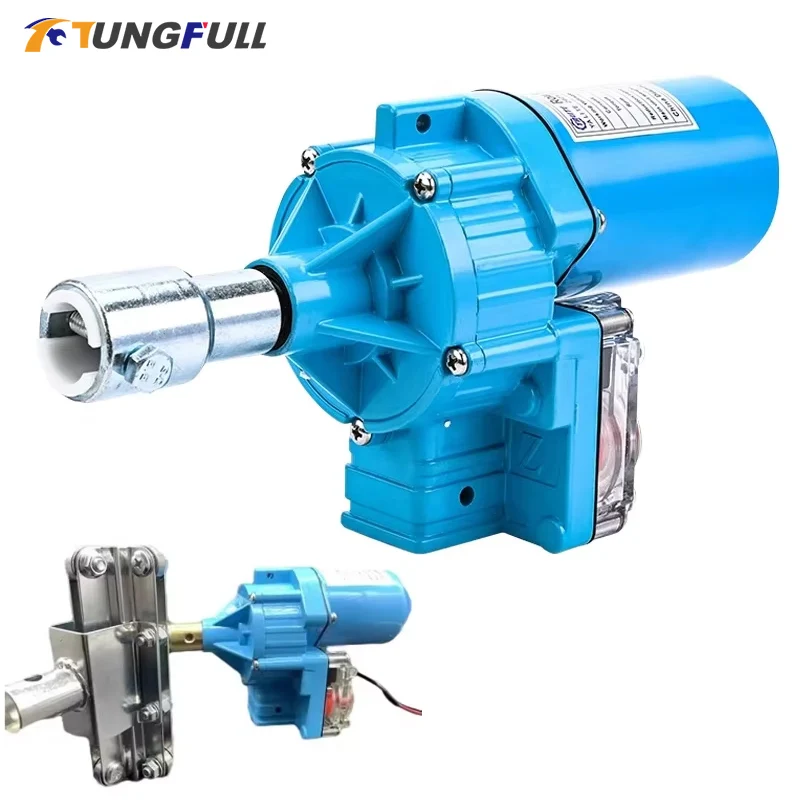 

DC 24V Electric Film Roller Greenhouse Rolling Machine Roll Up Motor Automatic Electric Roll Film Device Roll Up Motor Winding