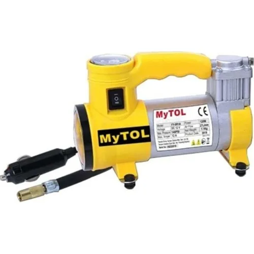 Mytol Car Auto Car Tire Inflator Pump Metal Body FY001A