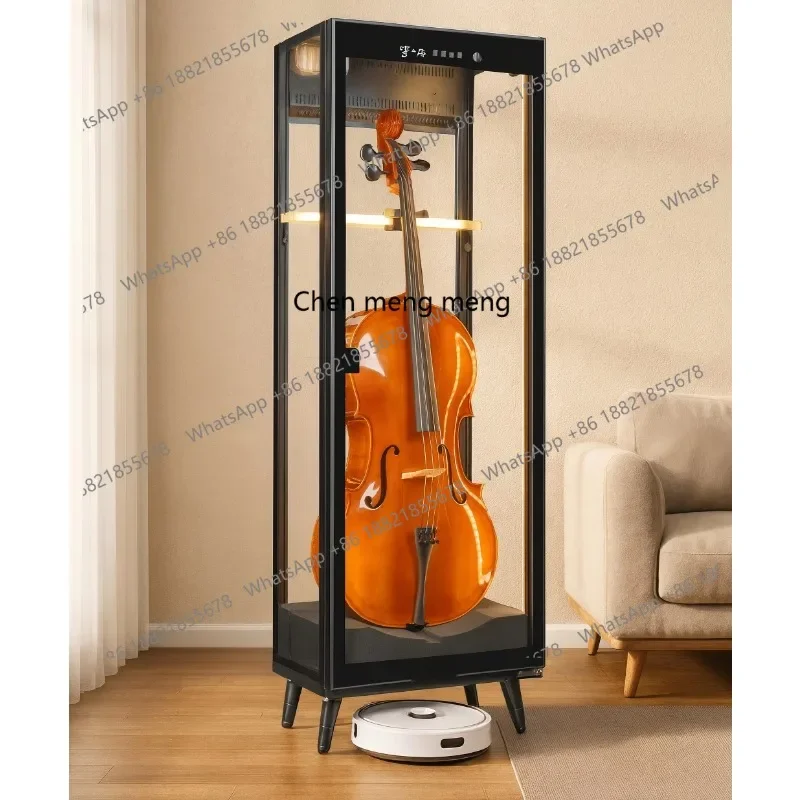 New arrive Humidity cabinet acoustic guitar humidification cabinet electric bass maintenance display intelligence