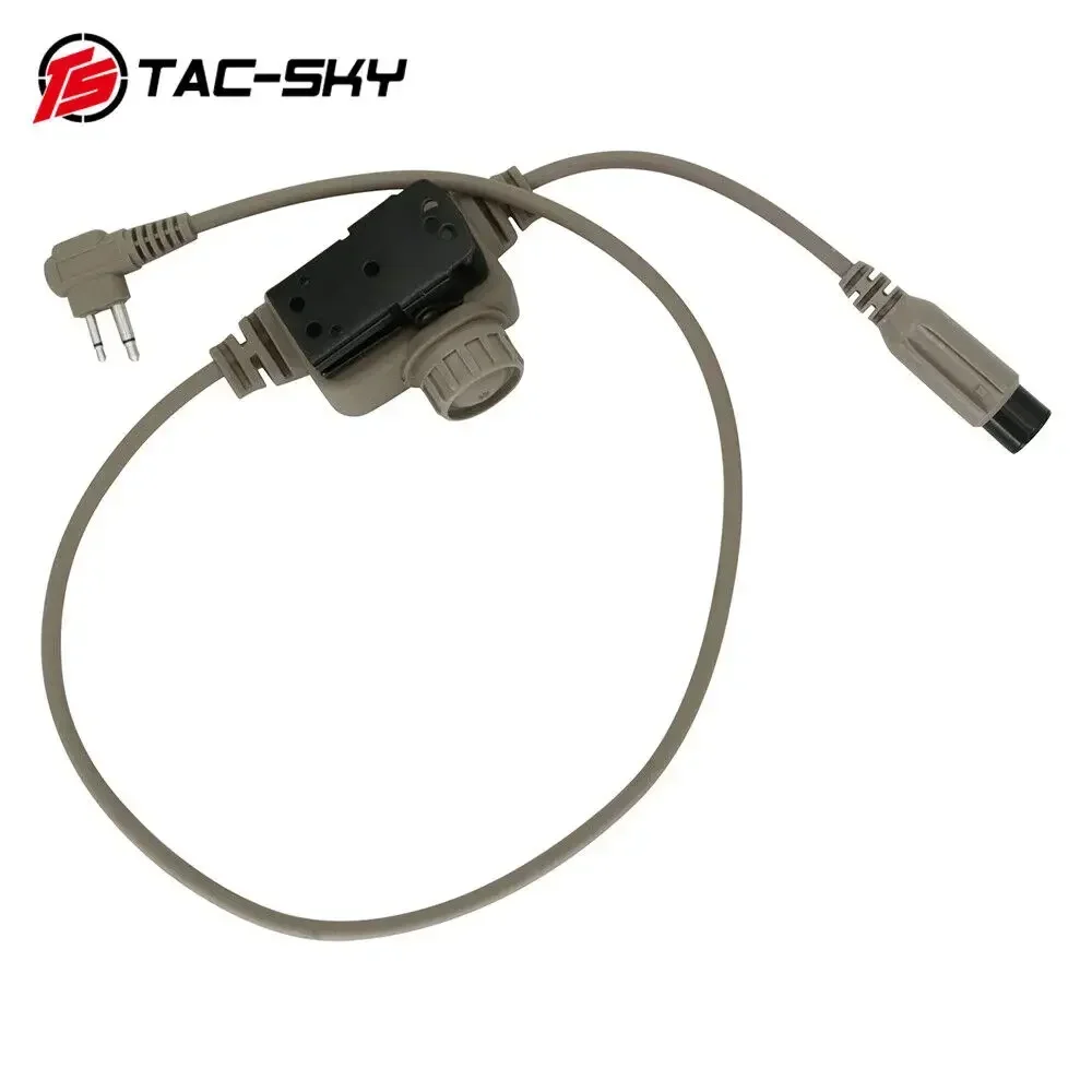 2-Pin Motorola RACPTT Adapter Compatible Tactical COMTAC2 COMTAC3 /for SORDI /Tci liberator II/TEA Hi-Threat Tier Headphones