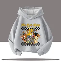 2025 New Winter Autumn Clothing - Lion King Kids Hoodie for Boys, Girls' Casual Shirt for Girls, Disney Series Cartoon Print