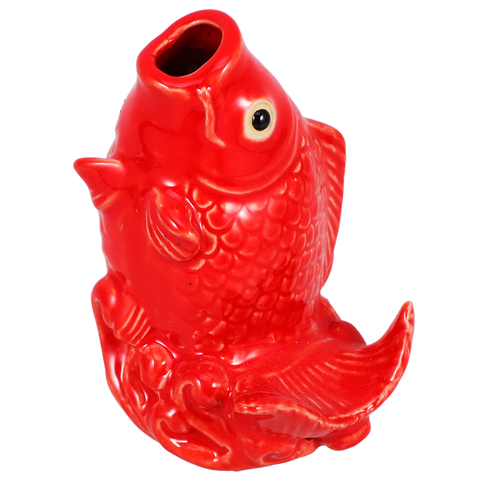 

Ceramic Carp Decoration Push-on Toilet Bowl Bolt Covers Replacement Part Caps Accessories Durable Sturdy Universal Practical
