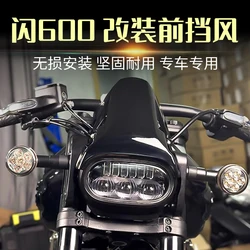 FOR QJMOTOR SRV 600 Flash 600 SRV600 2024 2025 Motorcycle Accessories Windshield Windscreen Windproof Wind Screen Deflector