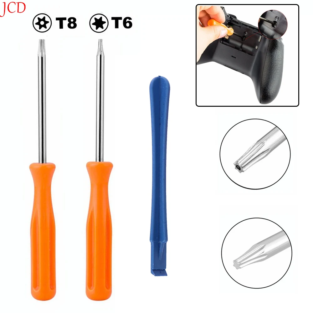 T8 T6 Screwdriver Opening Disassemble Repair Parts Tools Kit With Screws For -XBOX -ONE- /S Slim Ones/ Elite Gamepad Controlle