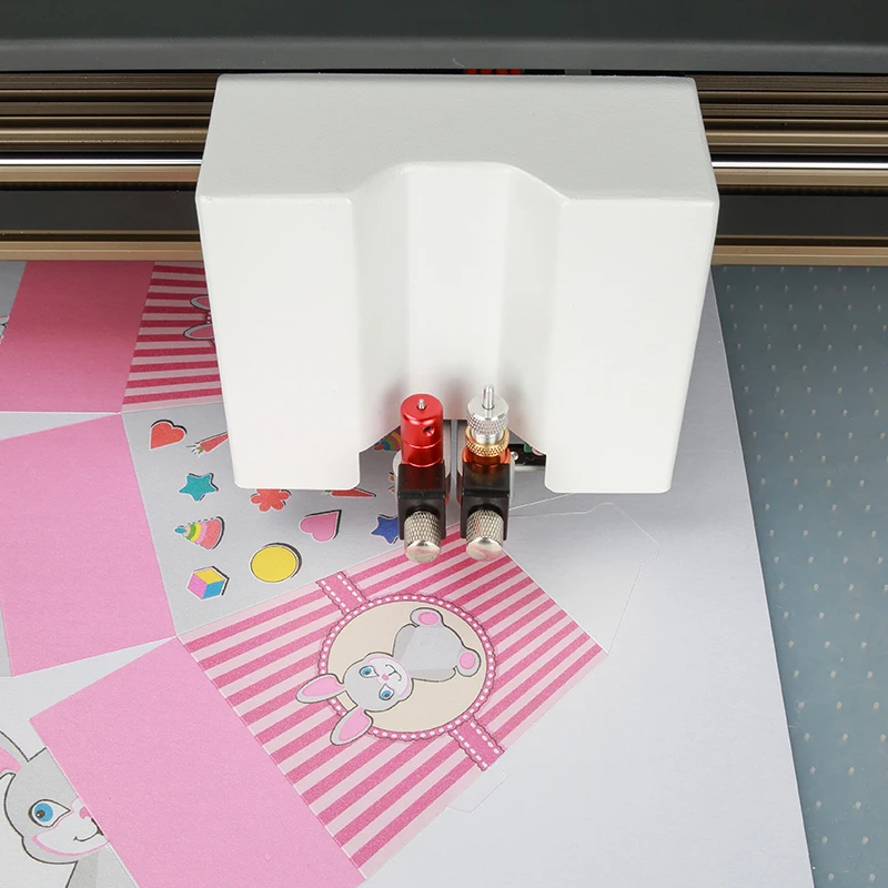 Purcell PT6090 Automatic Sticker Flat Bed CNC Die Cut Cutting Machine For Box Cardboard Paper