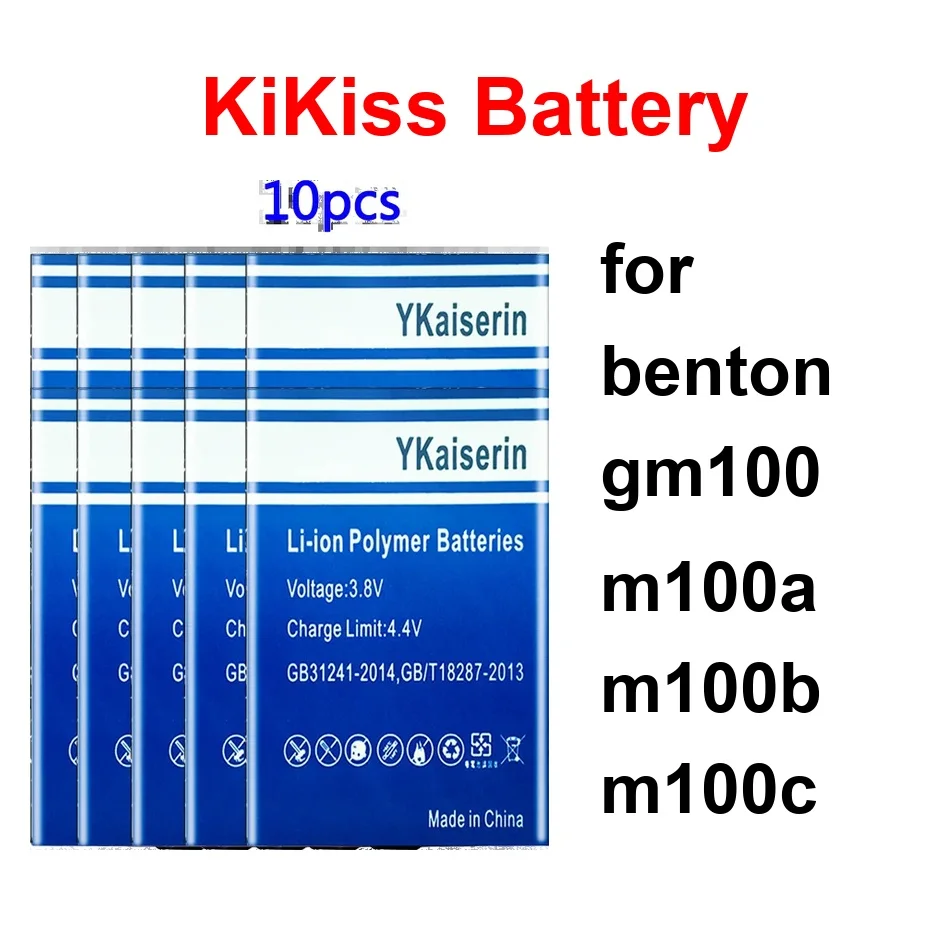 

Battery Long Lasting M20H 2 Pcs 10 3800-3900Mah For Benton GM100 M100a M100b M100c