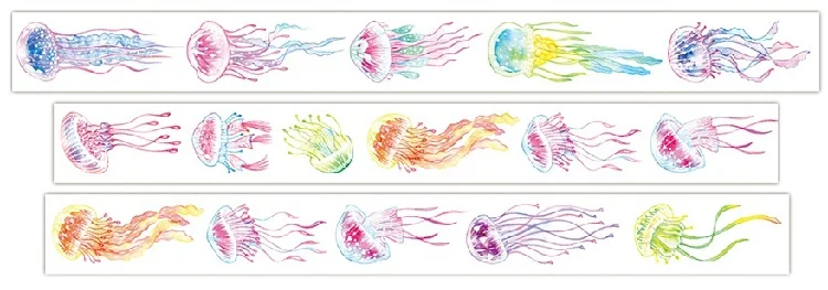 1 Loop Size Paper Tape Ribbon Song Hydrangea Jellyfish Crystal Pearl Flower Chain Believer Angel