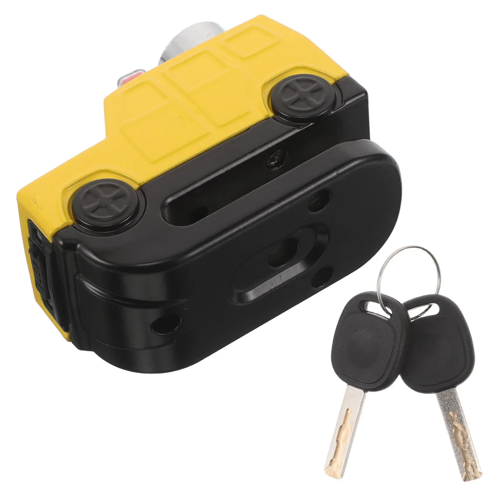 

Bike Disc Brake Lock Car Shape Anti-Theft USB Rechargeable Alarm Lock 110Db Waterproof Loud Security Alarm Bicycle Motorcycle