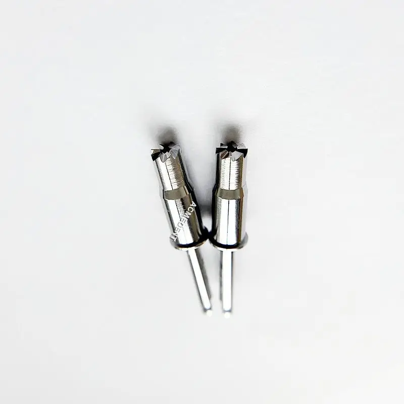 2 pieces Dental Instrument Flat Drill Bone Implant Trimmer Flatted Bur φ4.2 Dentist Tool Material