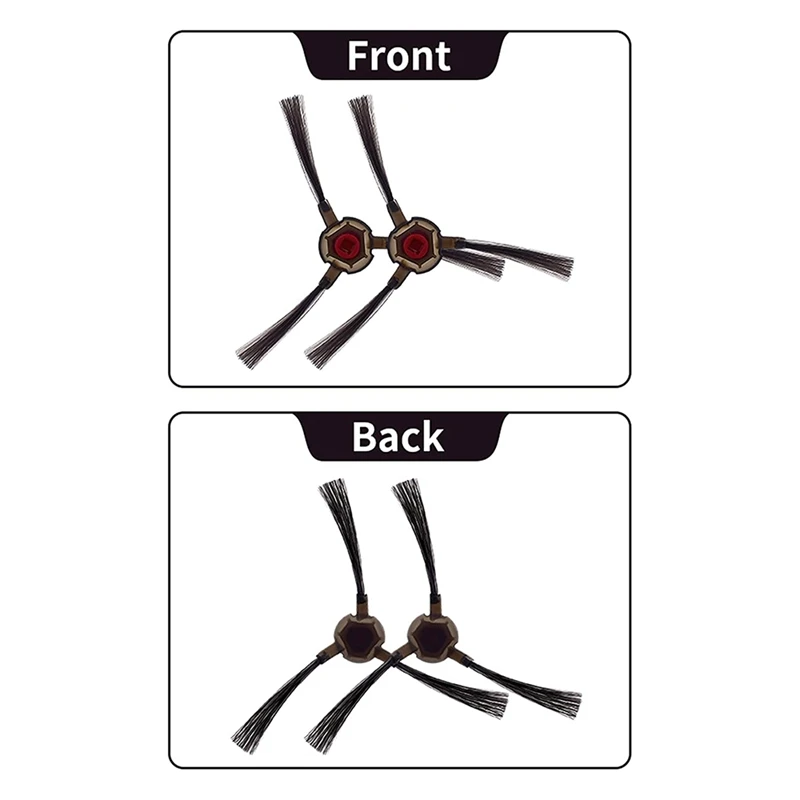 14 Chiếc Máy Hút Bụi Bộ Phụ Kiện Cho Ecovacs DEEBOT N9 + Yeedi K10 Yeedi Cây Lau Nhà Ga Tự Làm Sạch Robot