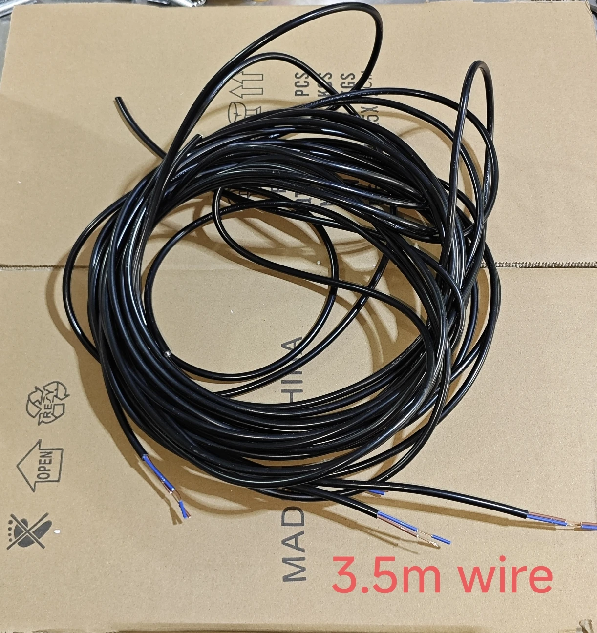 

Доставка【order8208200256785848，8208442277245848，8208953105495848，8209101339175848，8208849640525848，3.5m wire x 5】