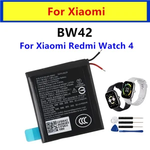 Bilashmart BW42 High Quality Battery Redmi Watch 4 Battery BW42 Xiaomi Redmi Watch 4 Watch4 + Free Tools