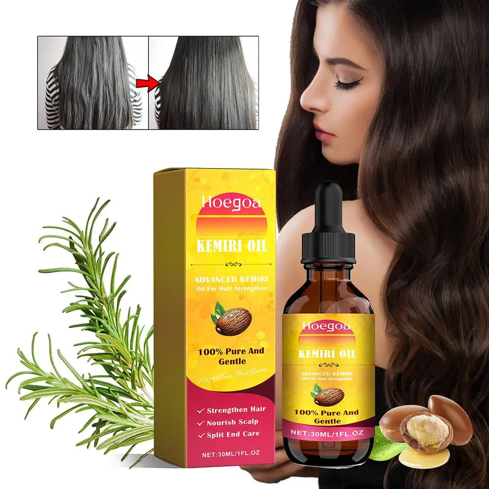 30ml Dense Hair Essential Oil Repair Damaged Hair Anti Hair Loss Smooth Ginger Treatment Serum Hairs Nourishing For Dry Dam Z9A5