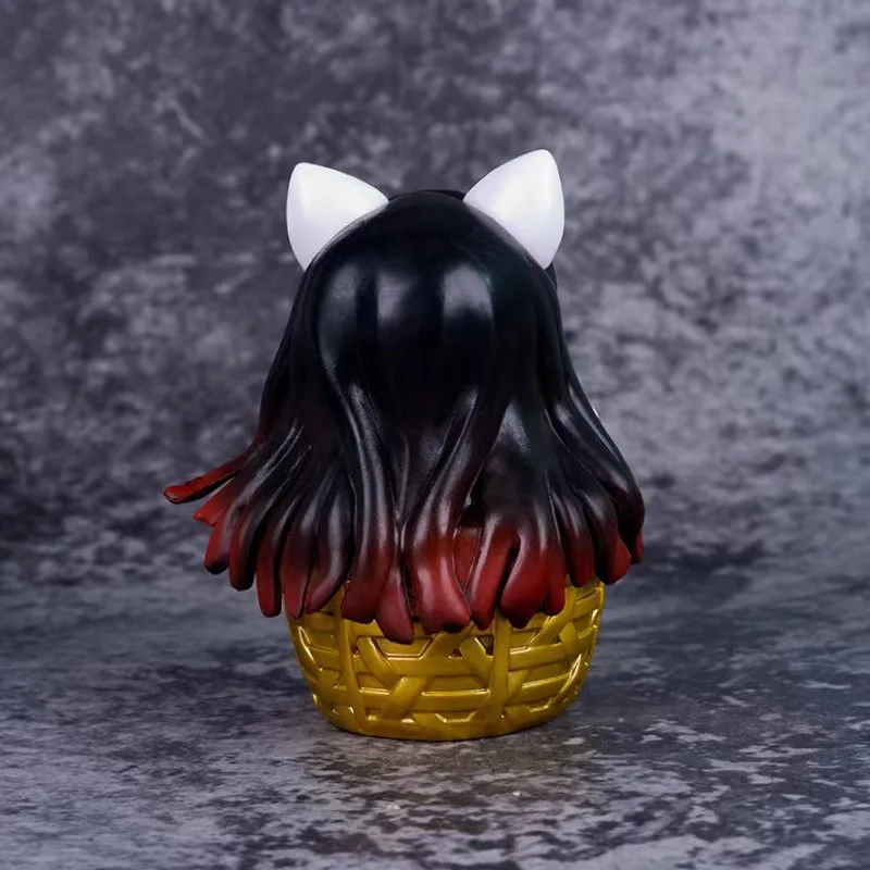 Demon Slayer Kamado Nezuko anime two-dimensional cartoon character figure model kawaii beckoning box ornament gift wholesale