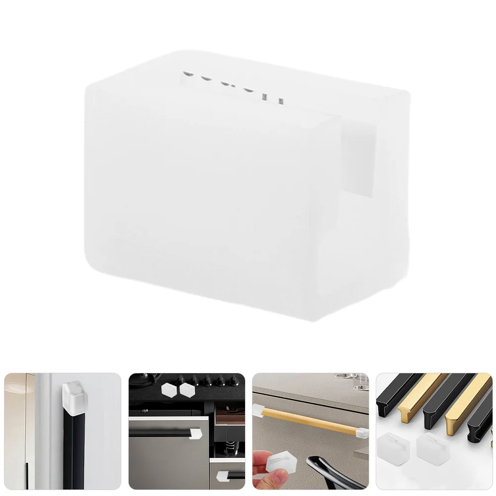 

8Pcs Soft Corner Guards Silicone Furniture Edge Protectors Anti-Collision Drawer Handle Covers for Child Safety Home Nursery