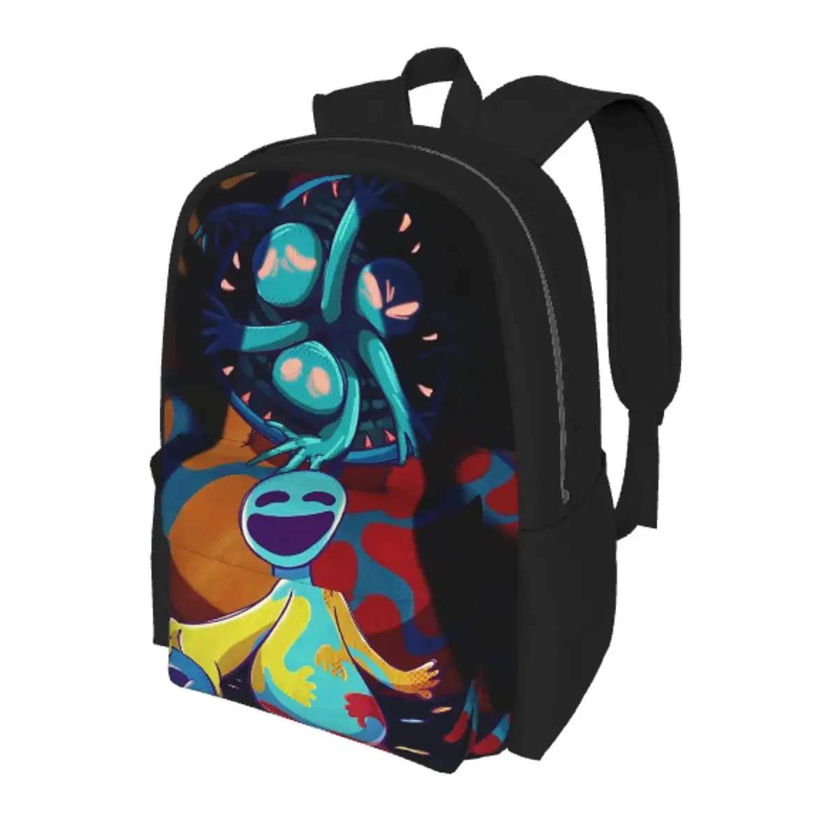

Doey Doughman Horror Pianosaurus Student Backpack School Bag Hiking Travel Daypack for Boys Girls Bookbag Shoulder Bags