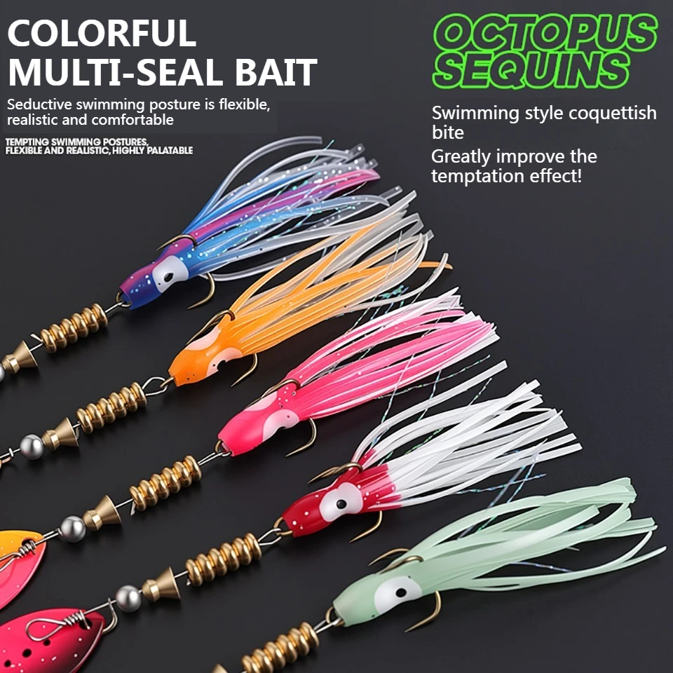 WALK FISH Señuelos para lucio – Cucharas, crankbaits y wobblers - imagen 5