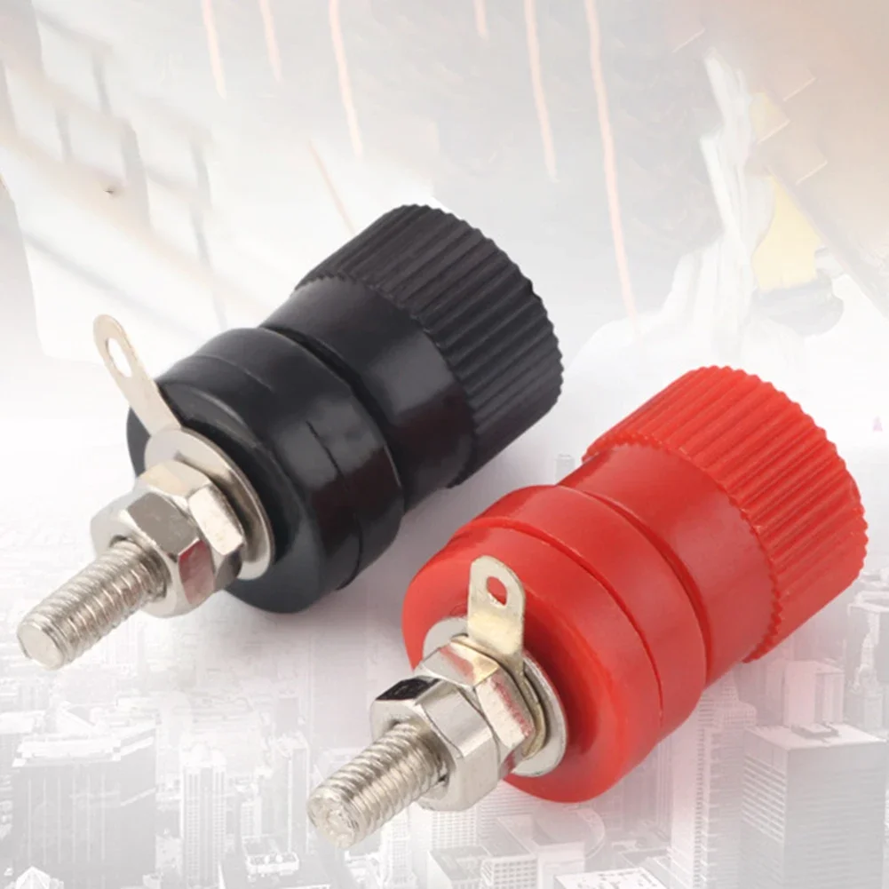 2pcs Terminal JS-999B Binding Post Terminal 4mm Battery Power Junction Connector Terminal For Mechanical Equipment