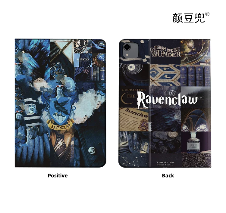 Ravenclaw Anime Case For iPad 10.2 9th 10th Air 2 3 Mini 6 5 Case Luxury Silicone Pro 12.9 For iPad Air 4 5 iPad Pro 11 12.9 inc