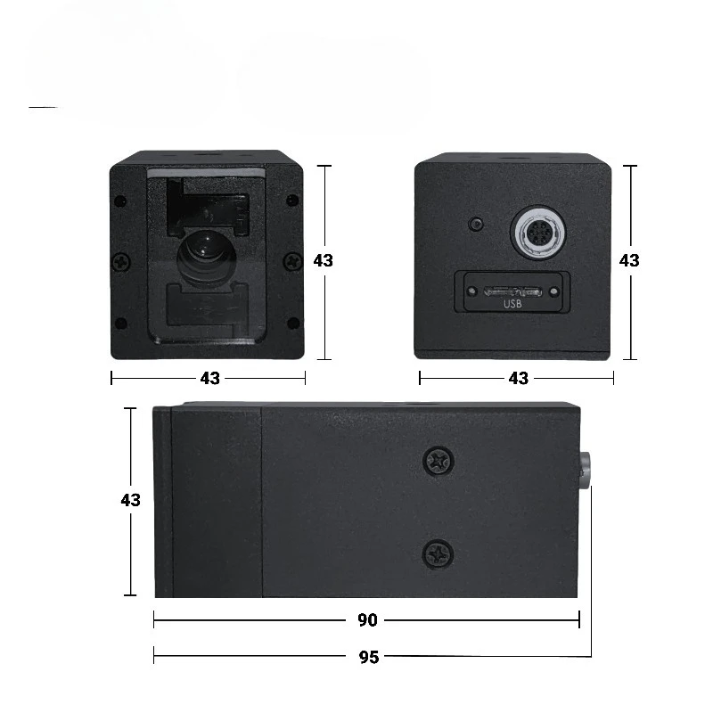 

004 NXHY M-4MS-D Direct Connection Welding Camera Optics Instruments for Molten Pool Monitoring
