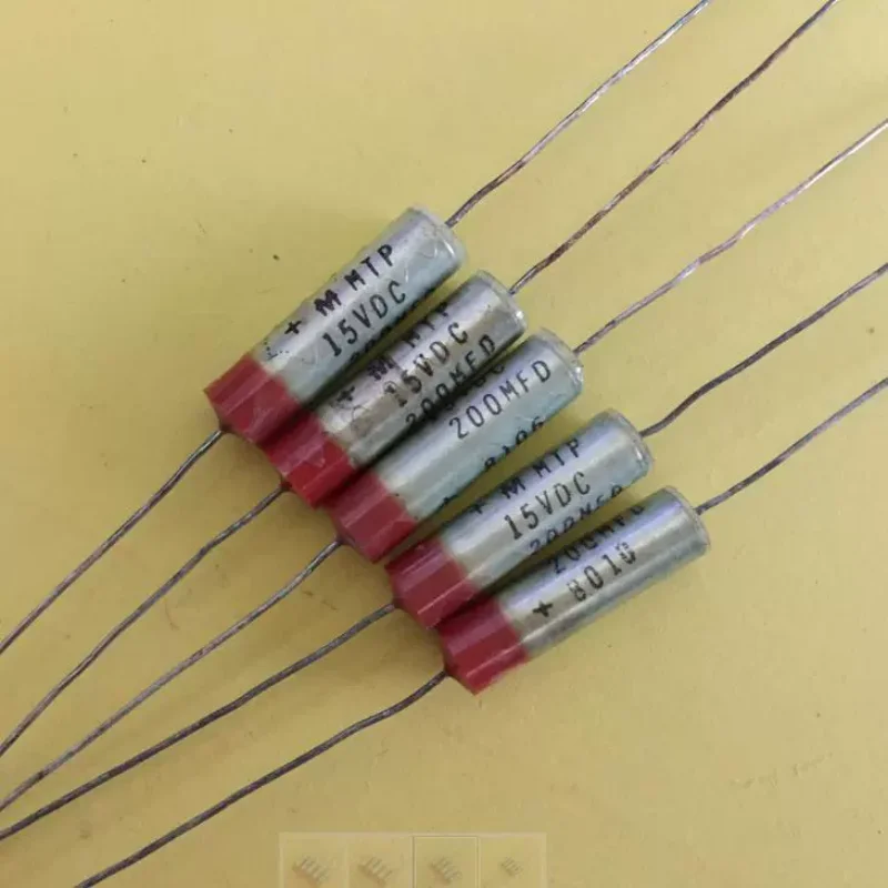 

3 шт. американский антикварный красный головной Moroli MTP серии 15 В 220 мкФ лихорадка жидкий танталовый серебряный масляный серебряный конденсатор