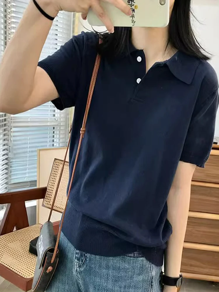 

Casual Commute Sle Loose Fit ort Sve Ne T-irt Faionable Versatile Summer Top for plus Size Women