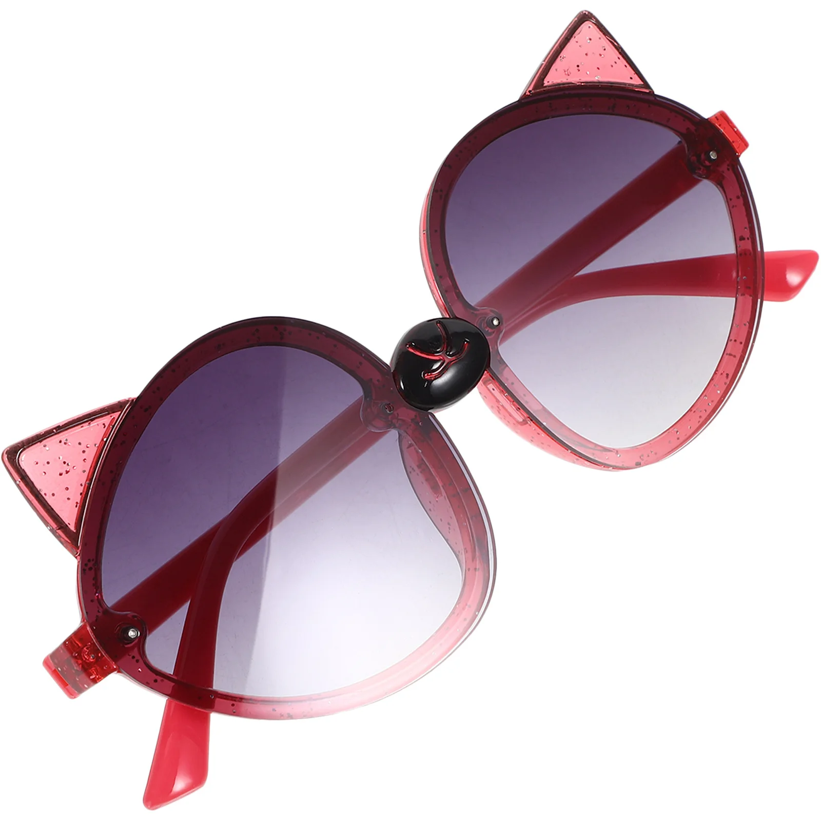 

1Pair Decorative Sunglasses for Children Fashion Fox Shape Strong Material Scratch Resistant Ideal for Outdoor Play Birthday