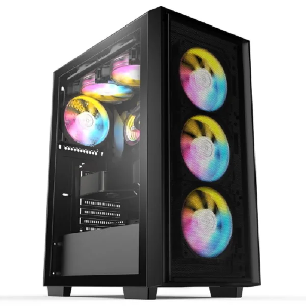 Daven D7 Mesh Tempered Glass Black Mid-Tower Case Review: A Deep Dive ...