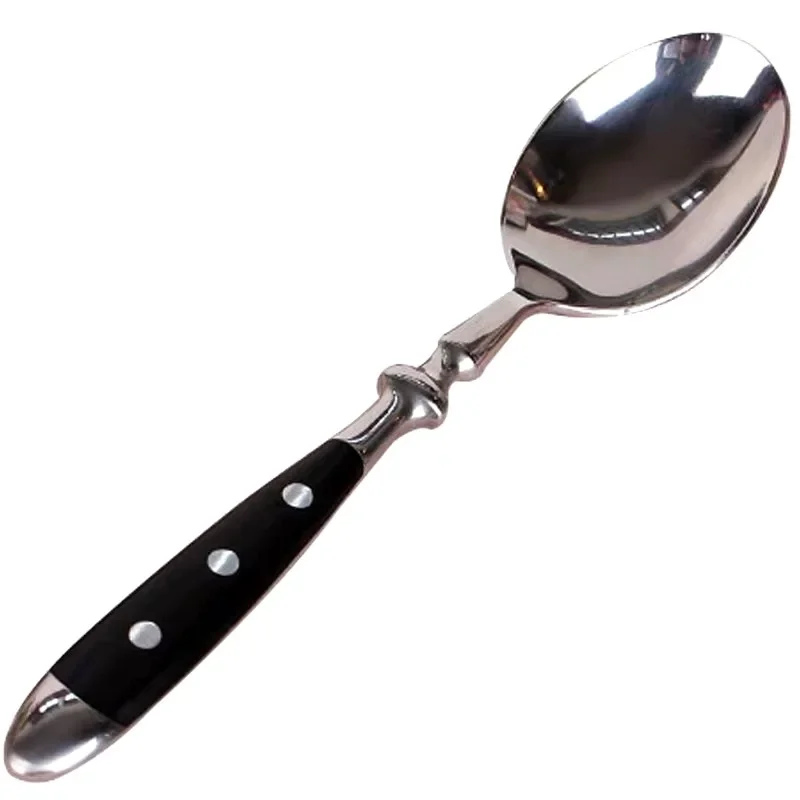 Stainless steel western tableware three nails knife fork spoon practical bakelite black handle stainless