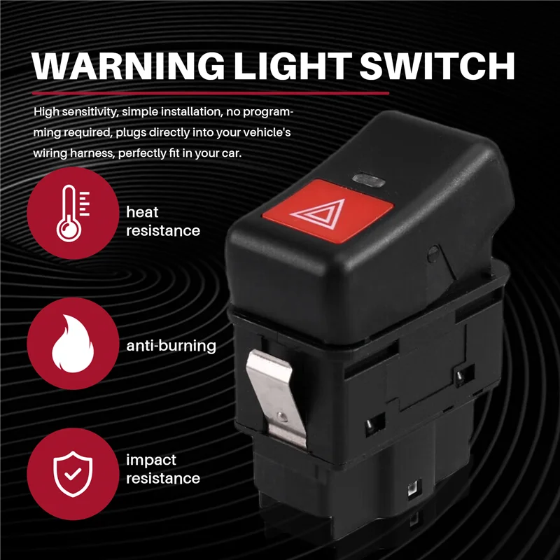 

Emergency Hazard Warning Switch For VOLVO FH 12 16 FL FM 7 10 12 NH 12 - Part No. 8157750-AT80