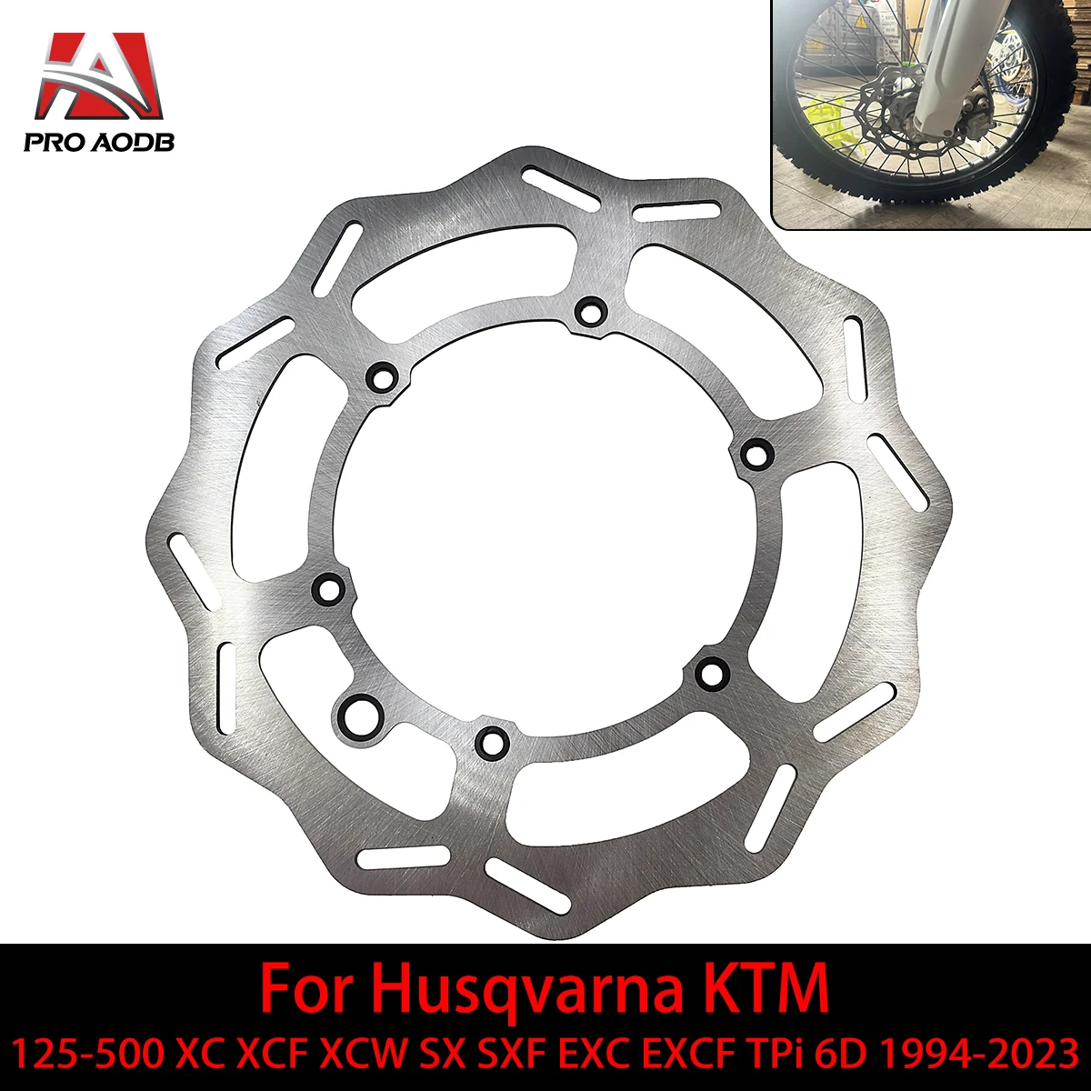 

Motorcycle 260mm Front Brake Disc Wave Floating Rotor For KTM GasGas Husaberg Husqvarna 125-501 FE TE FC TC TX FX 2014-2023 Etc