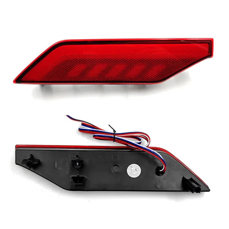For Mitsubishi Pajero Montero Sport Car Led Rear Bumper Light Reflector Off-road DRL Dynamic Turn Signal Driving Braking Lamp