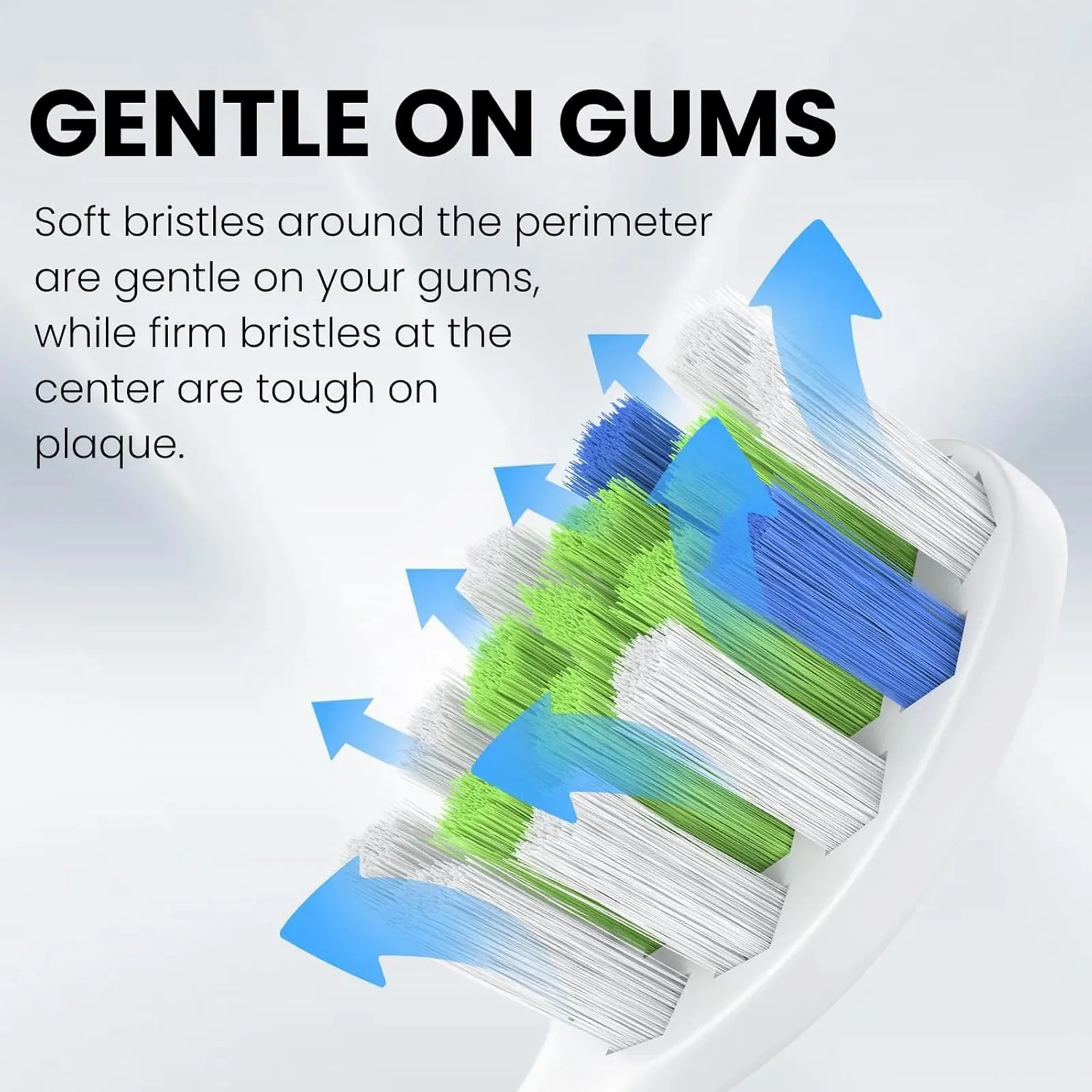 Cabeças de escova de dentes de substituição para philips sonicare capa saúde aoremon hx7022 parafuso-on médio ajuste cabeças de escova de dentes elétrica
