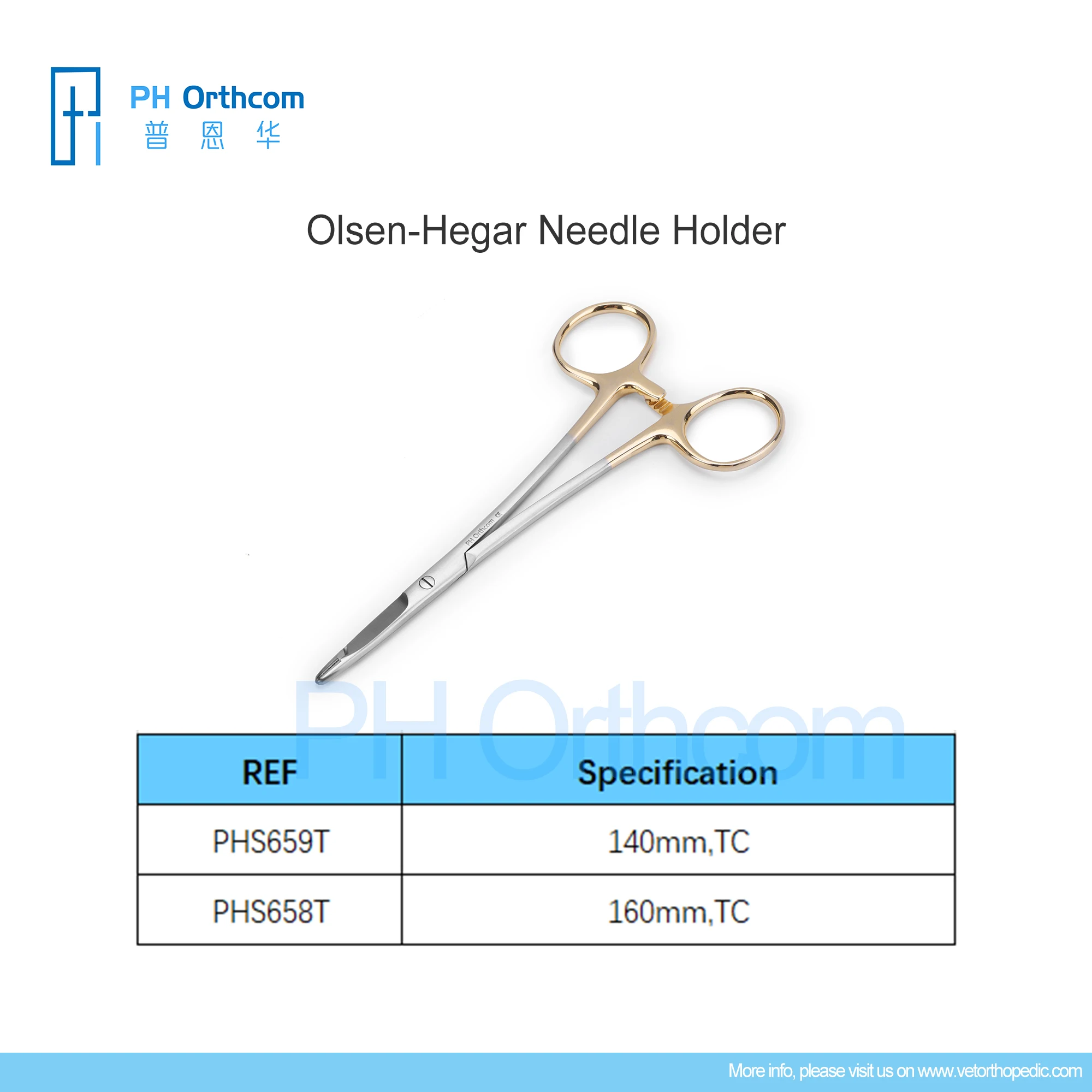 Orthopedic Olsen-Hegar Needle Holder TC Mascotas Pets Medical Supplies and Equipment Surgical Instrument Acceserios