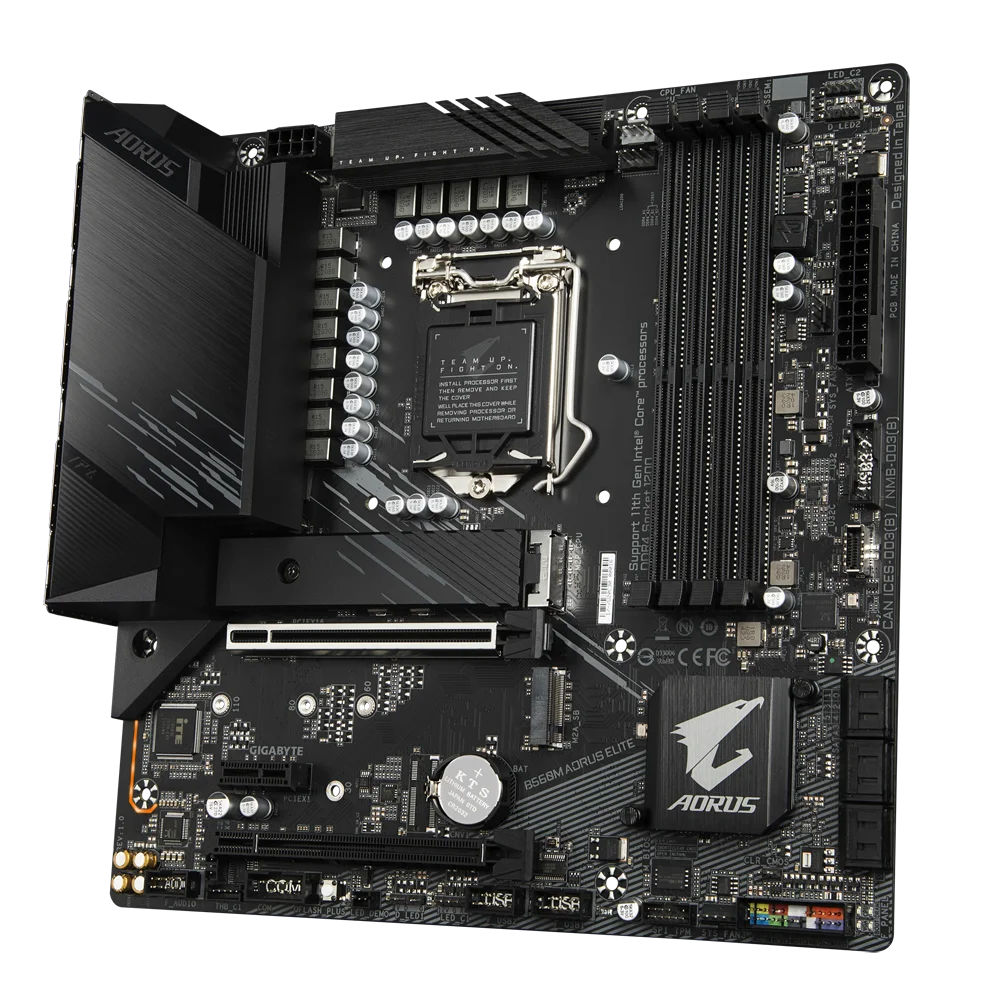 Płyta główna GIGABYTE B560M AORUS Elite LGA 1200 Intel 11. generacji B560 Micro ATX — zdjęcie produktu 5