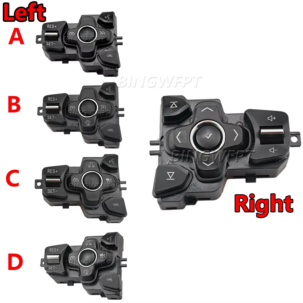 Multifunction For Buick Regal Larcrosse Car Steering Wheel Buttons Car-styling Button Switch Housing Cruise Volume Control Butto - view 4