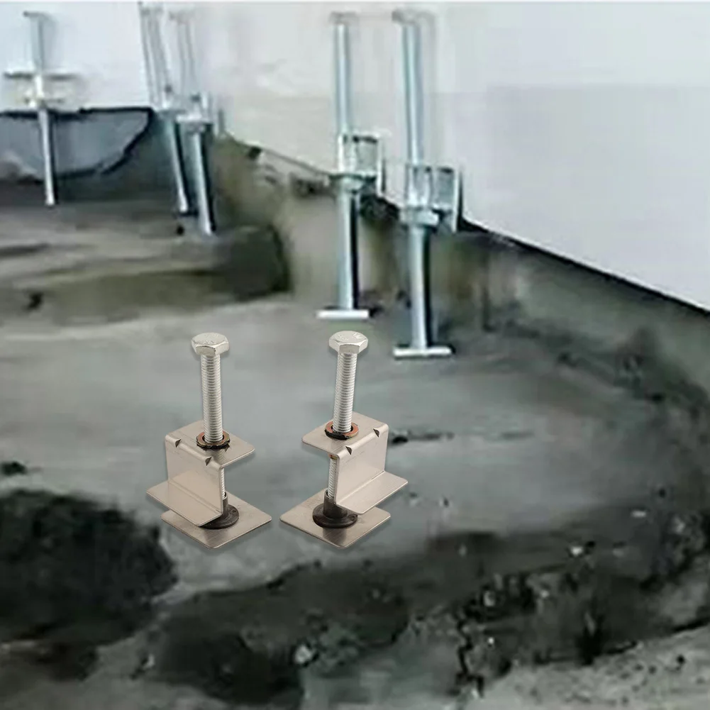 2PCS Steel Construction For Tile Leveling Tools for Stable For Tile Positioning Without Movement During Setting