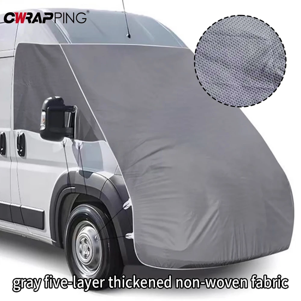 Caravan Motorhome Cover Automatic Leveling Camping Car Tent Waterproof for RV Awning for Campervan Frost Leaf Protector Tailgate