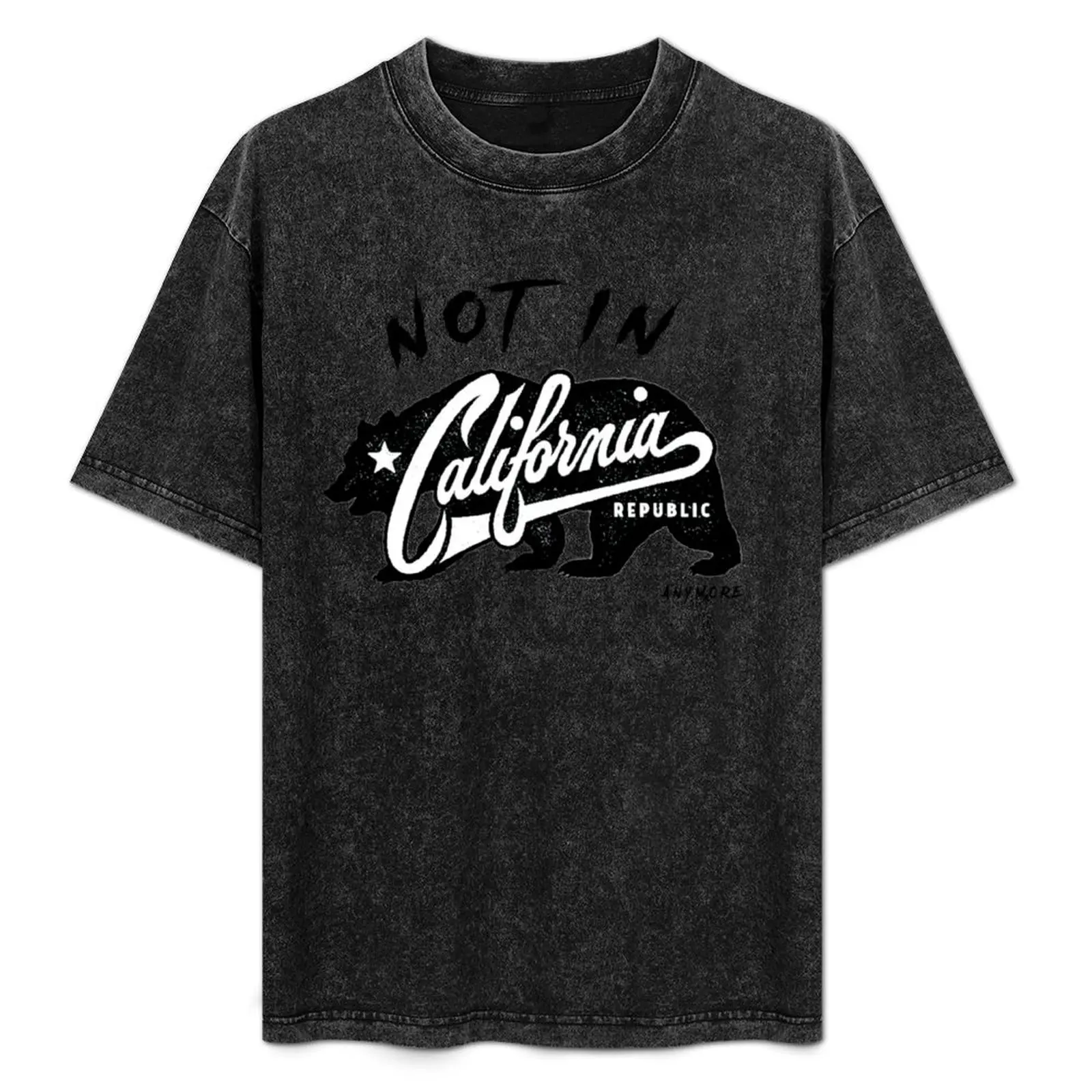 

Not in California T-Shirt Simple Casual Short Sleeve Tee