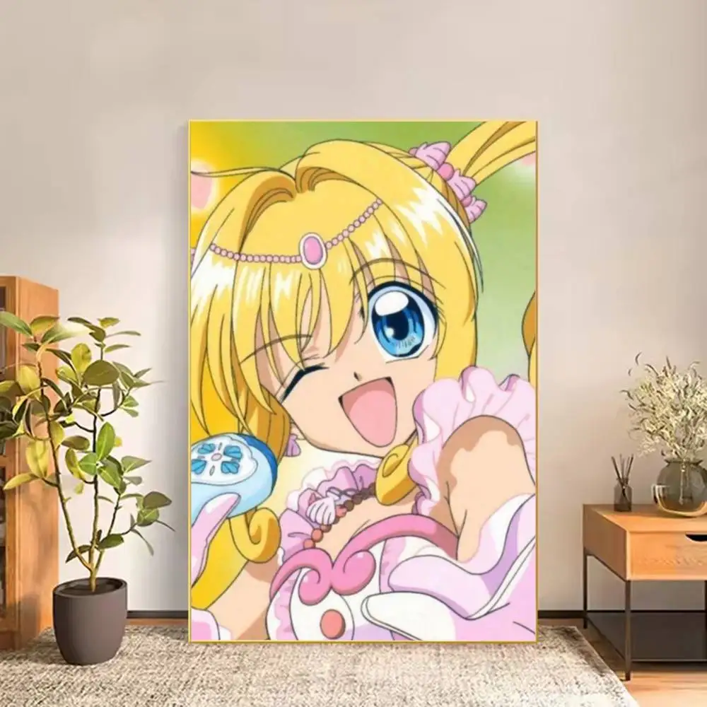 Mermaid M-Melody Pichi Pitch Poster Versatile HD Waterproof Wall Art Self-Adhesive Decor for Any Space Ideal Gift
