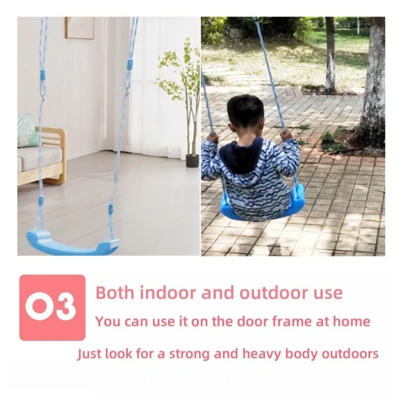 Altalena per bambini, altalena per bambini, altalena giocattolo altalena da giardino, altalena arcobaleno per interni con corda regolabile, gioco all'aperto per bambini