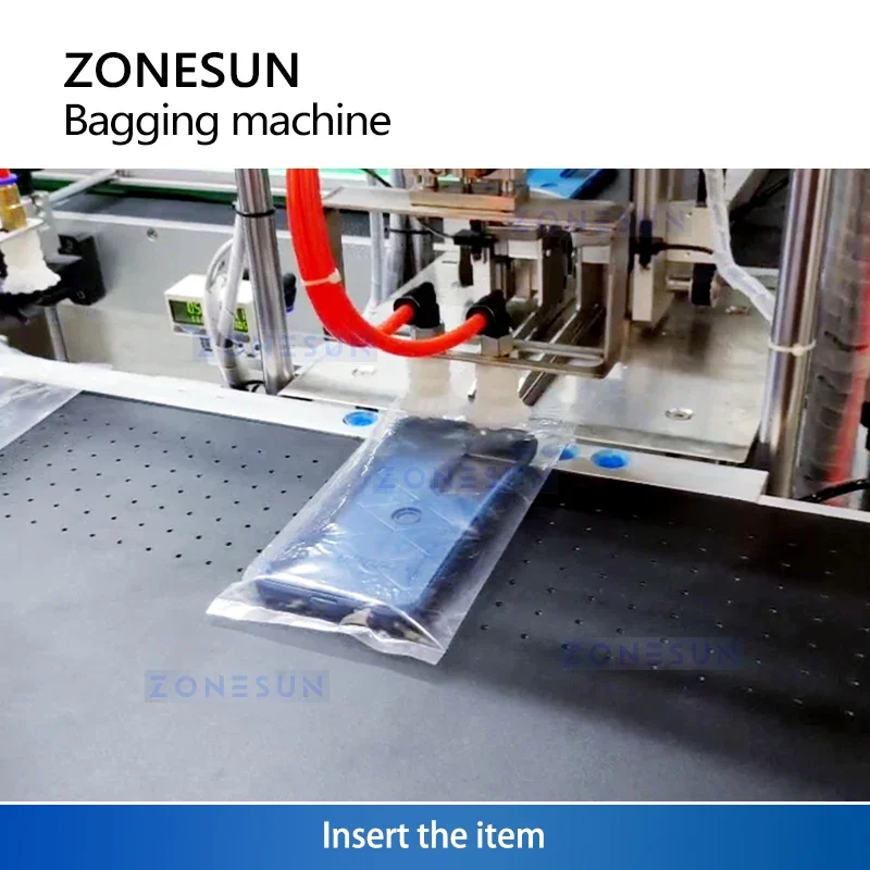 ZONESUN ZS-ZD200 Automatic Bagging System Automated Bagger Horizontal Bagging Machine Bagging Equipment