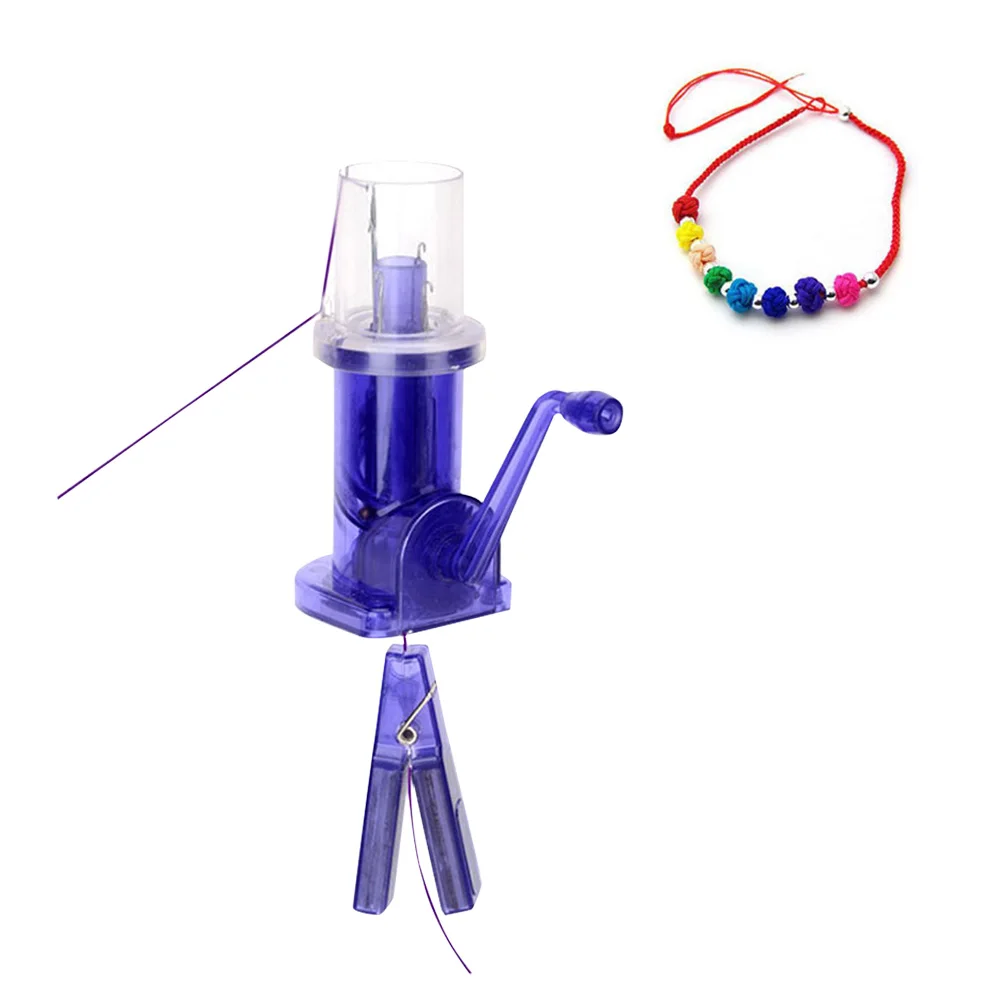 

High Capacity Rope Knitting Machine Accessories Cord Knitter Yarn Ball Winder Hand