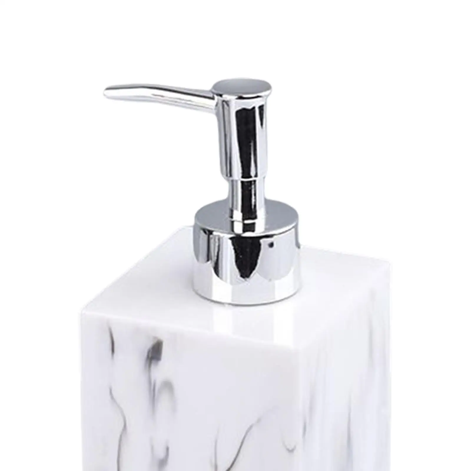 Empty Soap Dispenser with Pump 500ml Resin Refillable Container Bottle for Conditioner Kitchen Hotel Bathroom Home