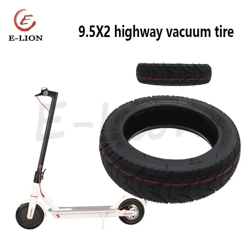 

9.5x2 Tubeless Tire for Xiaomi M365/Pro Series Electric Scooter Upgrade 9.5x2 Widened Thicker Tubeless Tire