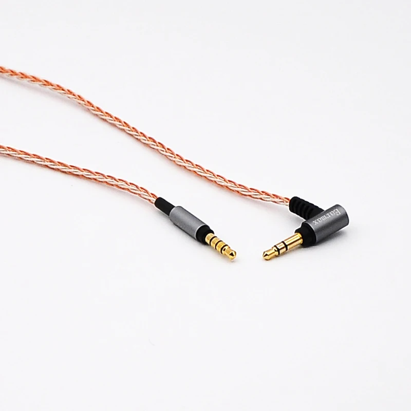 8 Core Silver Plated 3.5mm Stereo To 3.5mm Connector Hifi Upgrade Cable For SONY MDR-1A 100AP 1000XM3 MSR7 Earphone - Image 3