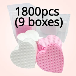 1800pcs Wipes Paper Cotton Eyelash Glue Remover Wipe Mouth Of The Glue Bottle Prevent Clogging Glue Cleaner Pads Lash Extension