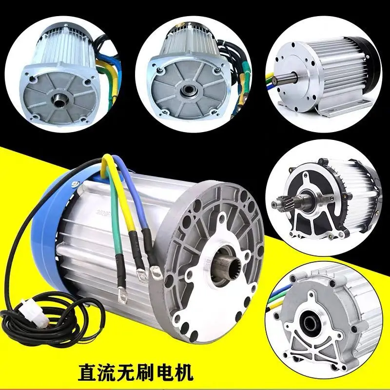 Imagem -04 - Motor Diferencial Elétrico com Três e Quatro Rodas Novo Veículo de Energia Alta Potência dc sem Escova 3600rpm 4200 4800 w 48v 60v 72v